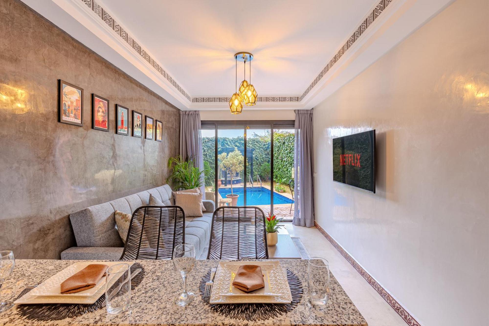 Apartment Magnifique Duplex Avec Piscine Privee Marrakesch